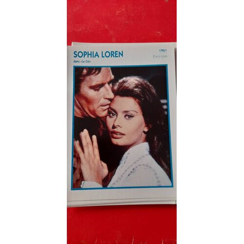 Sophia Loren Dans "Le Cid"