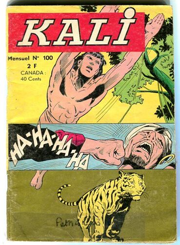 Kali   N° 100 : Bd Petit Format