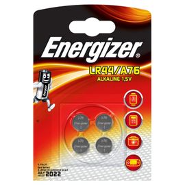 Pile bouton LR 44 alcaline(s) Energizer 150 mAh 1.5 V 4 pc(s)
