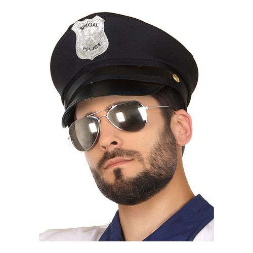 Casquette De Police Local (Taille Unique Adulte)