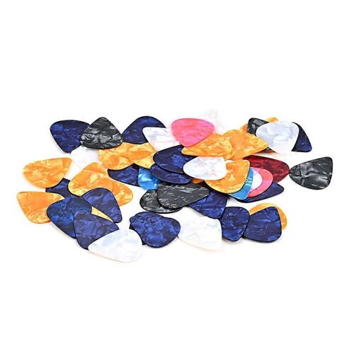 50x / Set 0.96mm Triangle Guitare Médiator Celluloïd Guitares Médiators Pour Guitares Acoustiques