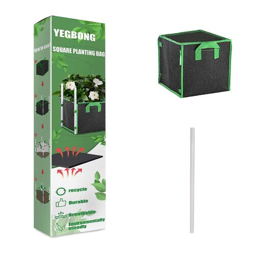 Balcon Boîte de plantation Légumes Fruits Pépinière Sac Jardin Patio Fourniture de jardinage