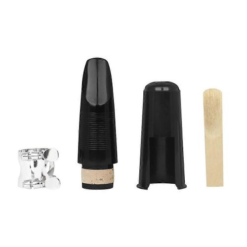 Kits D'embouchure De Clarinette Réglable Avec Ligature, Une Anche Et Un Capuchon En Plastique