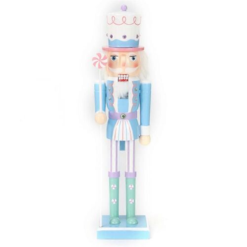 25cm Noël Bois Bonbons Casse-Noisettes Soldat Party Cuisine Décor Présent