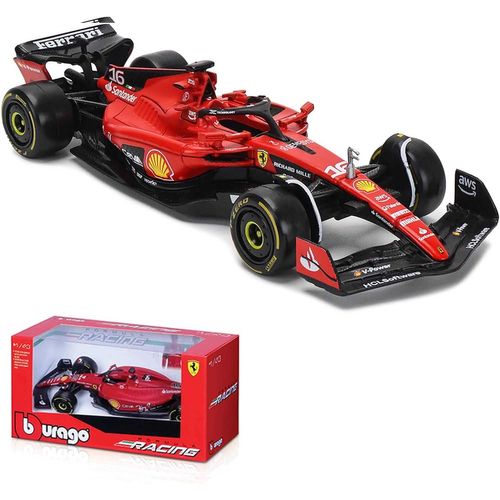 Voiture 1/43 Bburago Ferrari SF23 Officiel Formule 1 Charles Leclerc #16