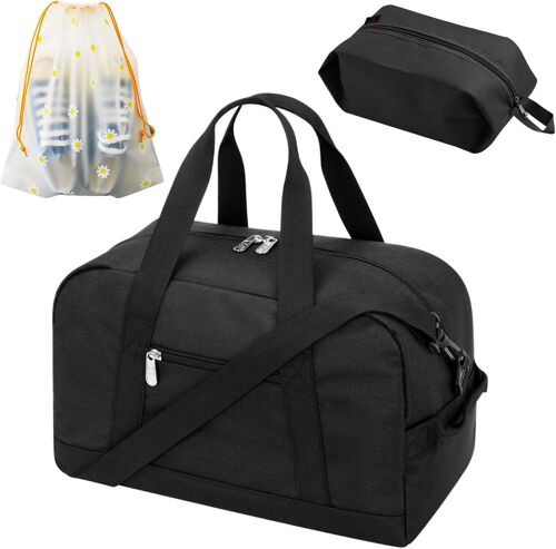 Acdsgd-Sac De Sport, Sac De Voyage Pour Un Poids Léger Et Imperméable Avec Compartiment À Chaussures Et Deux Sacs À Cordon, Sacs Entraînement Pour Voyage Sport Fitness Weekender Camping