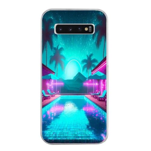 Coque Pour Galaxy S10 Plus Hawaii Piscine
