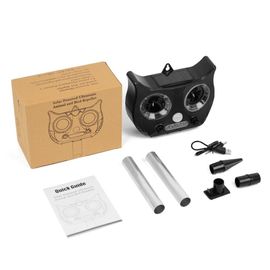Répulsif Solaire Ultrasonique Pour Animaux, Dispositif Anti Aboiement Pour Chiens Et Chats, Imperméable, Dissolvant'oiseaux Et De Serpents