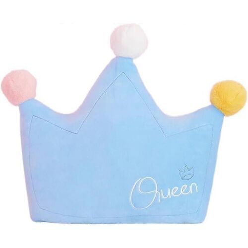Belle peluche arc-en-ciel couronne / nuage / lune / soleil coussin maison décoratif créatif coussin oreiller pour canapé / voiture / chambre photographie accessoires cadeau pour les enfants filles