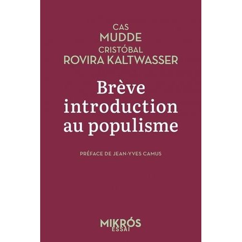 Brève Introduction Au Populisme