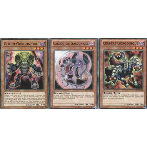 3x 'gorgonique ' Golem Lval-Fr011 + Gargouille Lval-Fr012 + Cerbere Lval-Fr014
