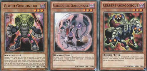3x 'gorgonique ' Golem Lval-Fr011 + Gargouille Lval-Fr012 + Cerbere Lval-Fr014