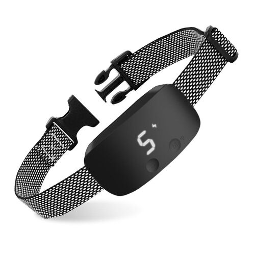 20-56cm - Le Noir - Collier'entraînement Électrique Pour Chien, Rechargeable, Réglable, Adapté Aux Moyens Et Grands Gabarits, Pitbull, Bouledogue, Nouveauté