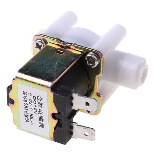Électrovanne électrique pour purificateur d'eau réfrigérateur normalement fermé DC 12V