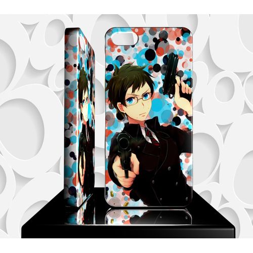 Coque Design Iphone 5s Manga Blue Exorcist - Ao No Exorcist - Réf 05