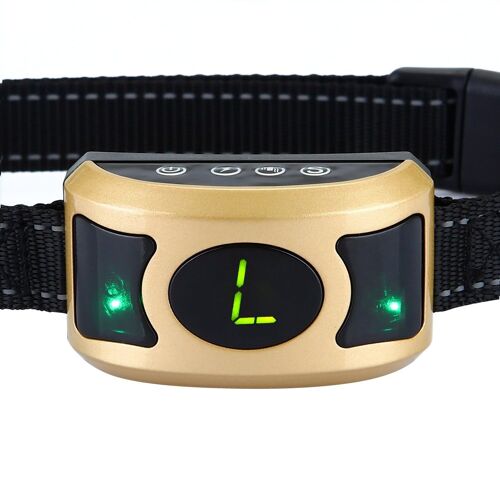 Ou - Collier Anti Aboiement Pour Chien, Rechargeable, Léger, Antichoc, Vibration, Humain