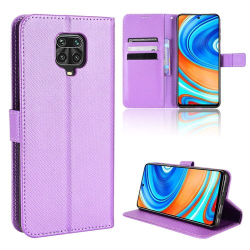Coque Xiaomi Redmi Note 9s,Etui Pour Xiaomi Redmi Note 9s,Coque En Cuir Pour Xiaomi Redmi Note 9s,Convient A Etui La Xiaomi Redmi Note 9s,Violet