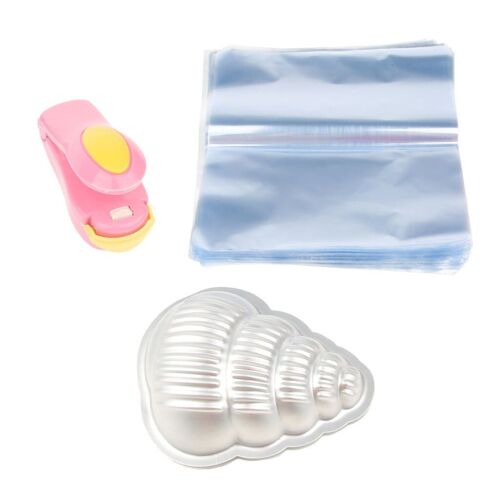 Moule à savon en boule de bain, 2 pièces, outils de fabrication de moules + scelleuse + Kits d'emballages thermorétractables 200
