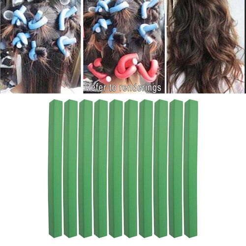 Ensemble De Rouleaux En Mousse, 10 Pièces/Lot, Flexibles, Flexibles, Flexibles, À La Mode, Pour Salon De Coiffure, Coiffure, Éponge, Auto-Agrippante, Bigoudis