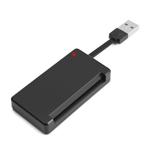 Lecteur de carte mémoire intelligent USB 2.0 pour adaptateur de cloneur de carte à puce de carte d'identité