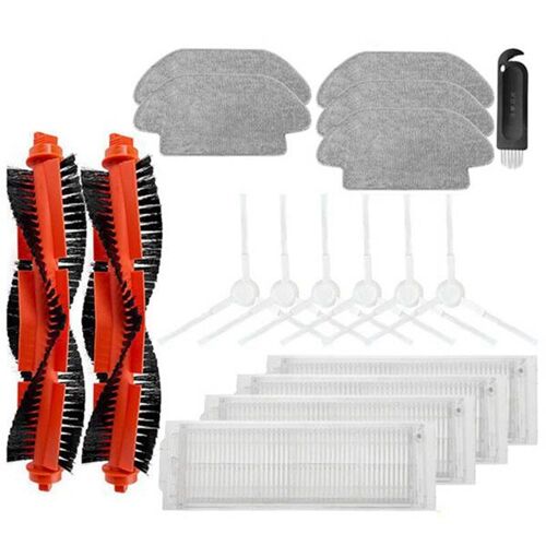 aspirateur Robot Mi Pro P, 18 pièces, pour nettoyage STYTJ02YM, brosse latérale principale, filtre Hepa