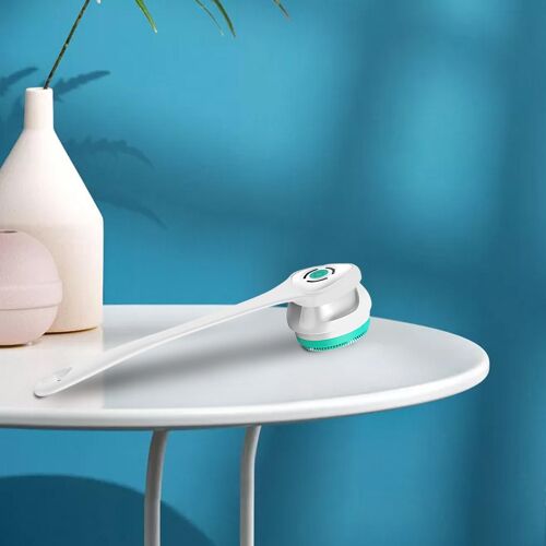 Brosse De Douche Électrique À Long Manche, Épurateur De Dos, Pour Le Nettoyage En Profondeur, Lavage De Douche