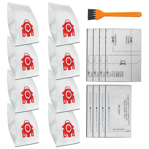 Sacs anti-poussière avec filtre HEPA, Protection de moteur pour aspirateur Miele FJM Airclean 3D