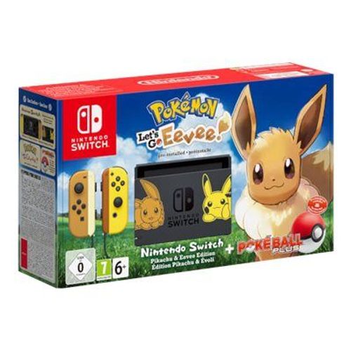 Nintendo Switch Pokémon Let's Go Eevee! + Poke Ball