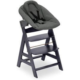 Newborn Set Chaise Haute Bébé, Evolutive Dès Naissance Avec Transat Nouveau Né, Réglable En Hauteur - Dark Grey