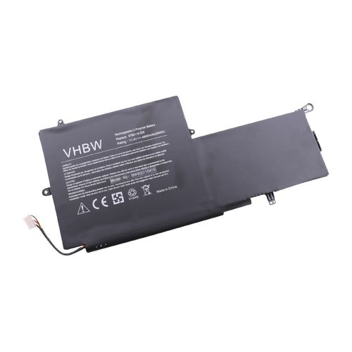 vhbw batterie compatible avec HP Spectre x360 13-4105ng(K3D44EA), x360 13-4106nf(P1Q61EA) laptop (4900mAh, 11,4V, Li-Polymère, noir)