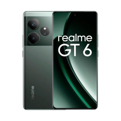 Realme GT 6 5G 8GB-256GB Verde (Razor Green) Dual SIM