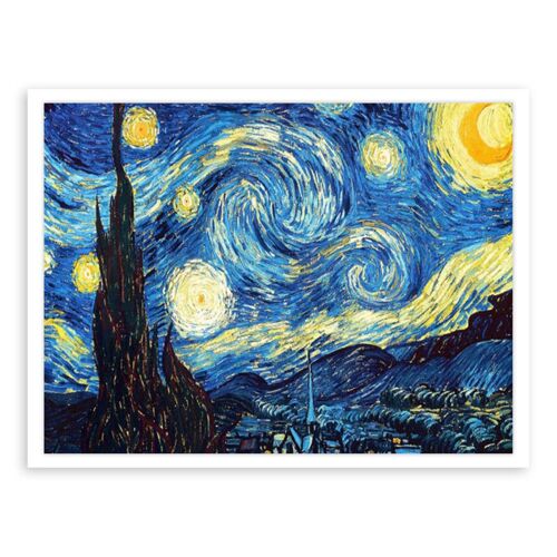 Kit Diamond Painting La Nuit Étoilée 40 X 30 Cm