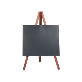 Mini Chevalet En Bois - Ardoise Noire - 24x15cm - Menu - Décoration De Table