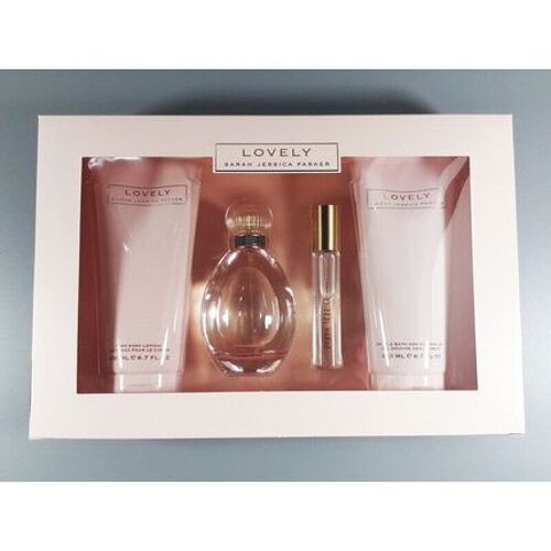 Lot De 4 Pièces - Sarah Jessica Parker - Lovely - Eau De Parfum 3,4 Edp Sp - 100 Ml - Parfum Femme 
