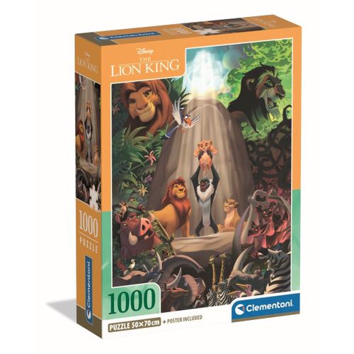 Puzzle Adulte Compact 1000 pièces - Le Roi Lion