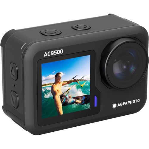 SUBZONAL-AC9500 Caméra Sportive Waterproof - Vidéos 4K à 30FPS, Photos 16Mpixels, Double Écran, Grand Angle 170°, Stabilisation Anti-Vibration, WiFi - Noir