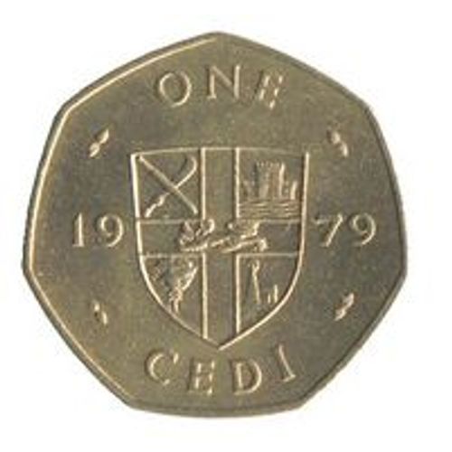 Pièce 1 Cedi Ghana - 1979
