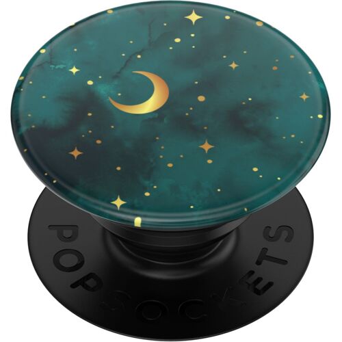 Support PopGrip Adhésif Stand et Selfie Mystic Forest Noir Popsockets