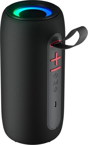Enceinte Bluetooth® Vibe 10W Lumineuse Noire Bigben