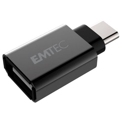 EMTEC T600 - Adaptateur USB - USB type A (F) pour 24 pin USB-C (M) - USB 3.1 Gen1