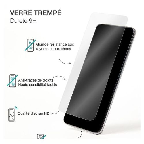 Bigben Connected - Protection D'écran Pour Téléphone Portable - 2.5d - Verre - Couleur De Cadre Noir - Pour Xiaomi Mi 11 Lite