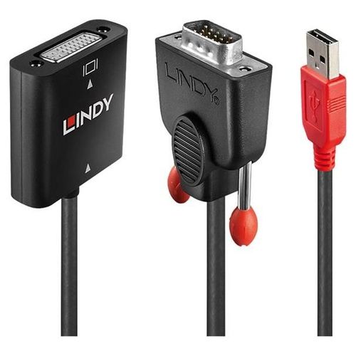 Lindy VGA Converter - Convertisseur vidéo - VGA - DVI