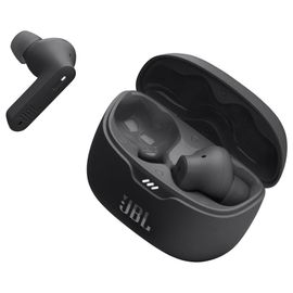 JBL TUNE Beam - Écouteurs sans fil avec micro - intra-auriculaire - Bluetooth - Suppresseur de bruit actif - isolation acoustique - noir