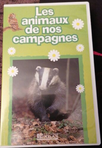 Cassette VHS "Les animaux de nos campagnes" 