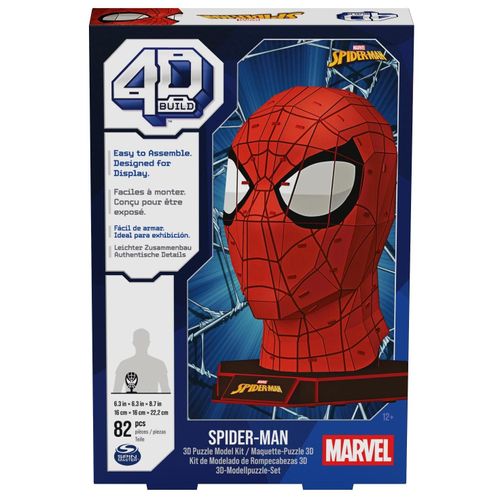 4d Build Masque Spider-Man Marvel 4d Build