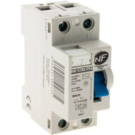 KUIU-Interrupteur Différentiel 63/2 30Ma Type Ac Nf -