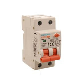 KUIU-Interrupteur Différentiel Magnétothermique 32A C32, Rcbo Type Ac Courbe C, 1P+N 6Ka 30Ma, Double Levier Avec Diagnostic Visuel, 2 Modules Din, Série Pl8Hm Électromagnétique