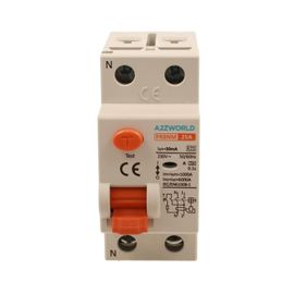 KUIU-Interrupteur Différentiel Pur Type A 30 Ma Rccb Classe A 30 Ma 2P 25 A, 1P+N 2 Pôles 6 Ka 220 V, Occupe 2 Modules Din