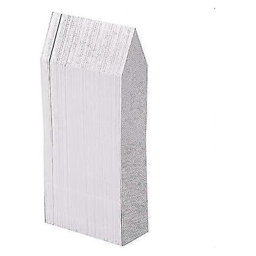 100pcs Plastic Plant Tag, 10x2cm White Plastic Garden Tag