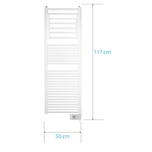 sèche-serviettes électrique avec soufflerie Stendino 500W